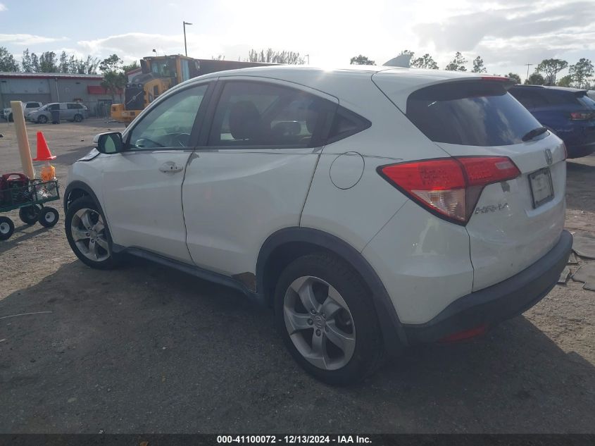 VIN 3CZRU5H54GM710707 2016 Honda HR-V, EX no.3