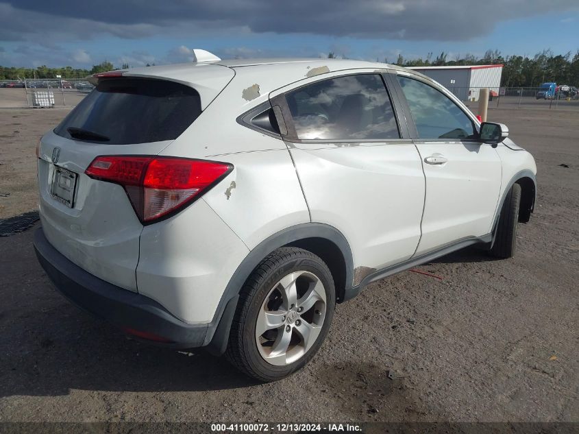 VIN 3CZRU5H54GM710707 2016 Honda HR-V, EX no.4