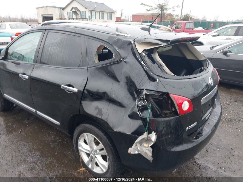 VIN JN8AS5MVXDW665741 2013 Nissan Rogue, SV no.12