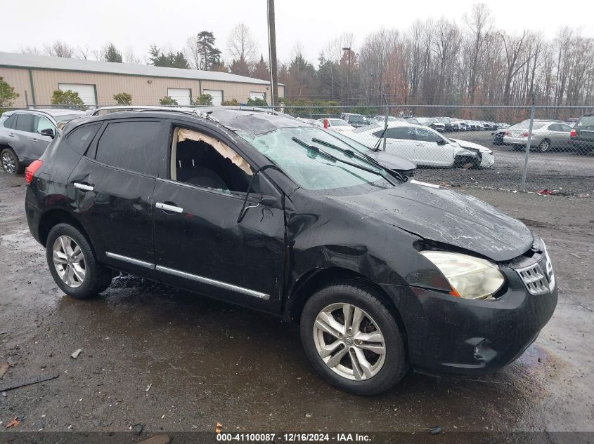 VIN JN8AS5MVXDW665741 2013 Nissan Rogue, SV no.1