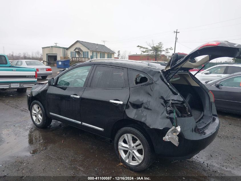 VIN JN8AS5MVXDW665741 2013 Nissan Rogue, SV no.3