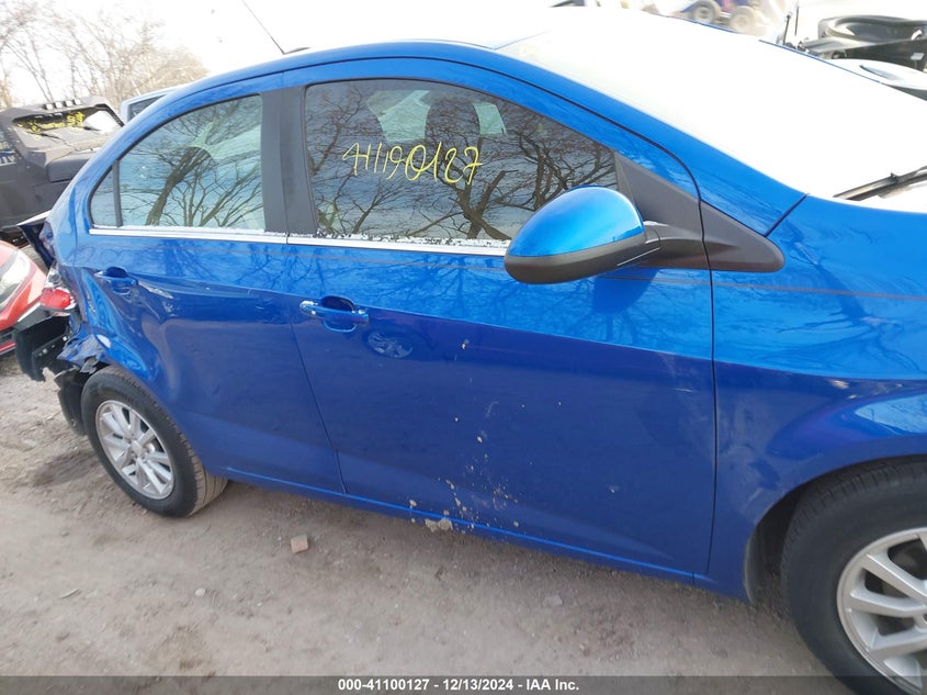 2019 CHEVROLET SONIC LT AUTO - 1G1JD5SB9K4112739