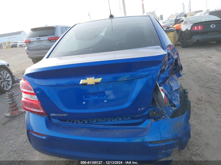 2019 CHEVROLET SONIC LT AUTO - 1G1JD5SB9K4112739