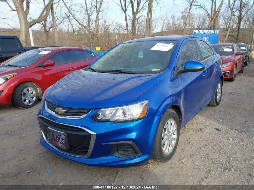 2019 CHEVROLET SONIC LT AUTO - 1G1JD5SB9K4112739