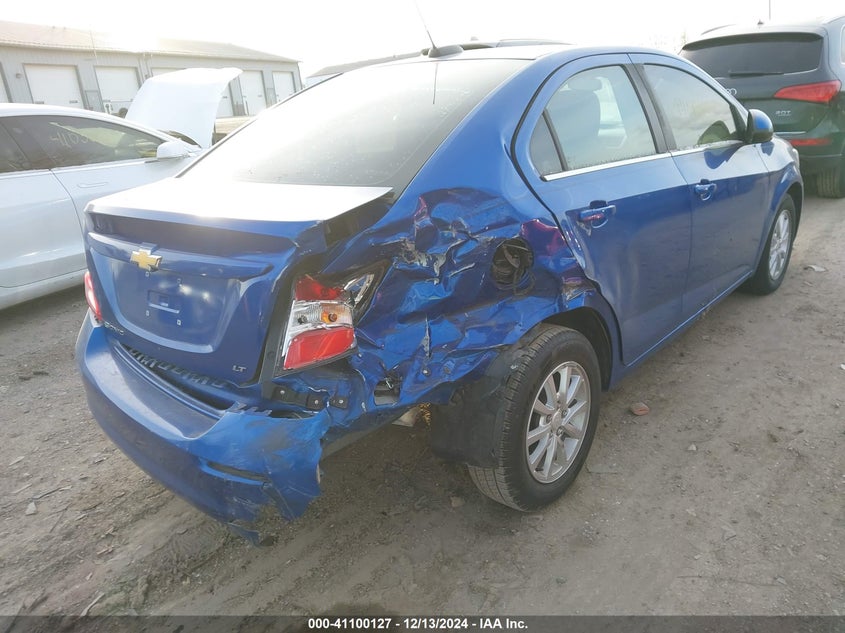 2019 CHEVROLET SONIC LT AUTO - 1G1JD5SB9K4112739
