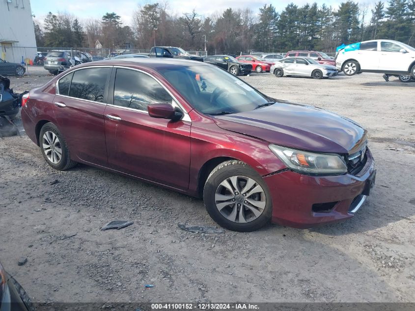 VIN 1HGCR2F37EA266277 2014 Honda Accord, LX no.1