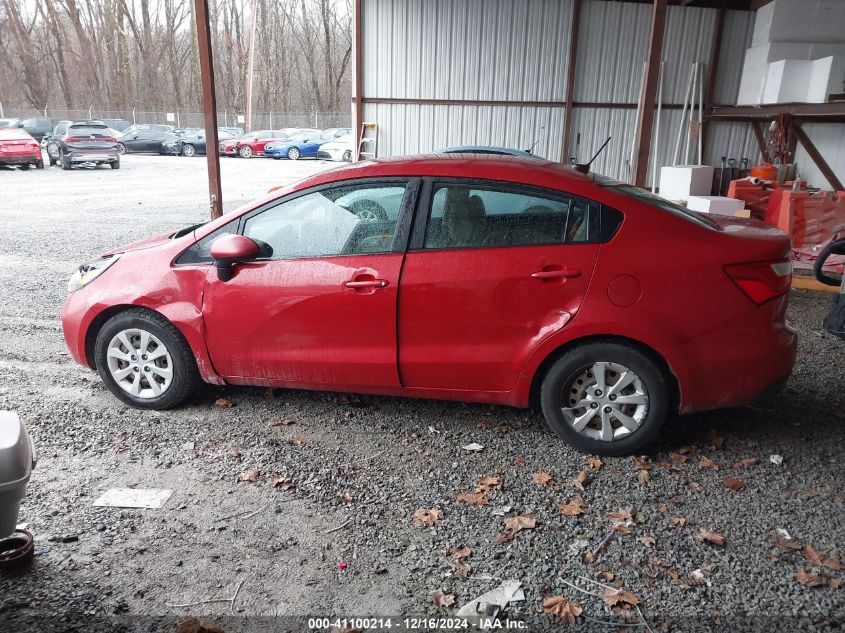 2013 Kia Rio Lx VIN: KNADM4A32D6309037 Lot: 41100214