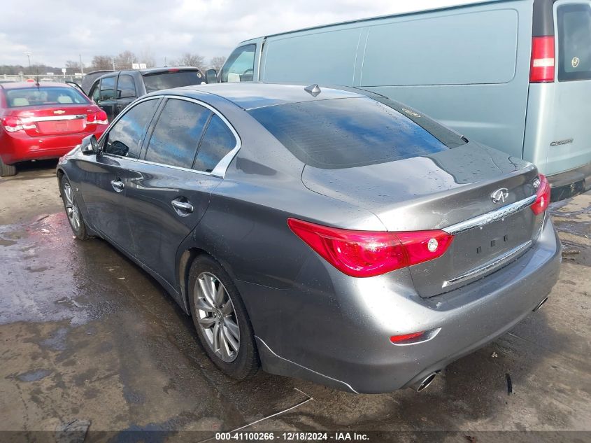 VIN JN1BV7AP4FM330324 2015 Infiniti Q50, Premium no.3