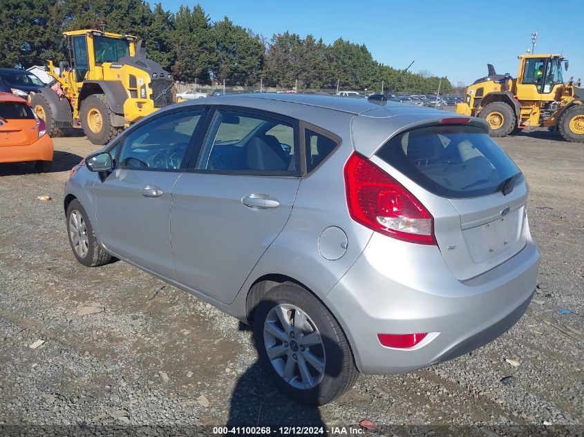 VIN 3FADP4EJ7DM107352 2013 Ford Fiesta, SE no.3