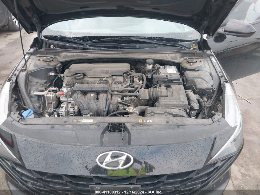 VIN KMHLM4AG4MU104974 2021 Hyundai Elantra, Sel no.10