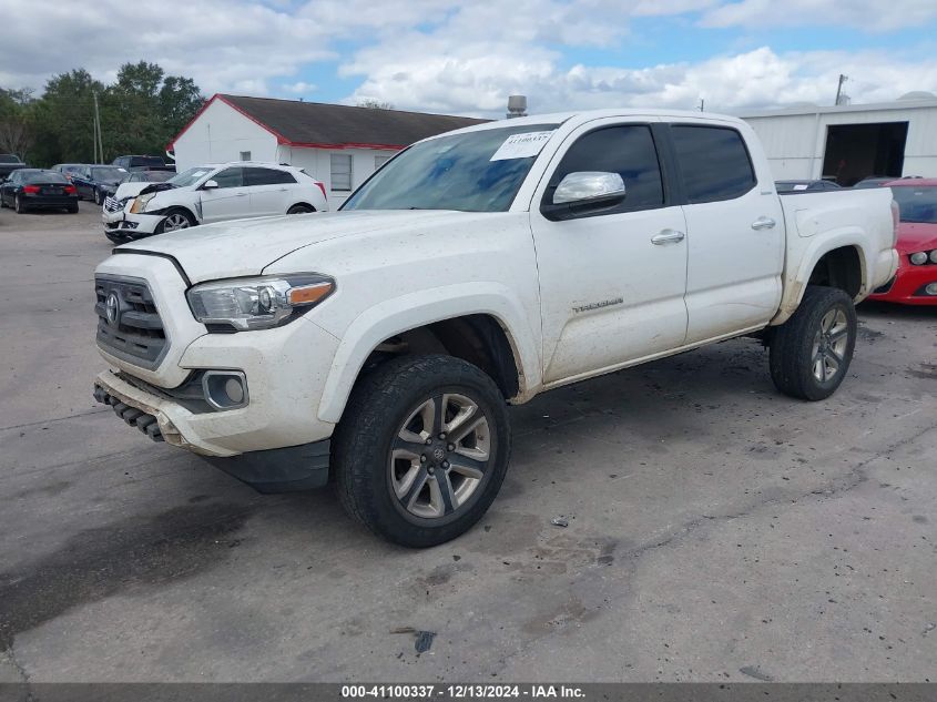 VIN 5TFGZ5AN5GX029507 2016 Toyota Tacoma, Limited no.2