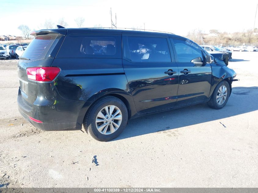 VIN KNDMA5C12G6149968 2016 KIA Sedona, L no.4