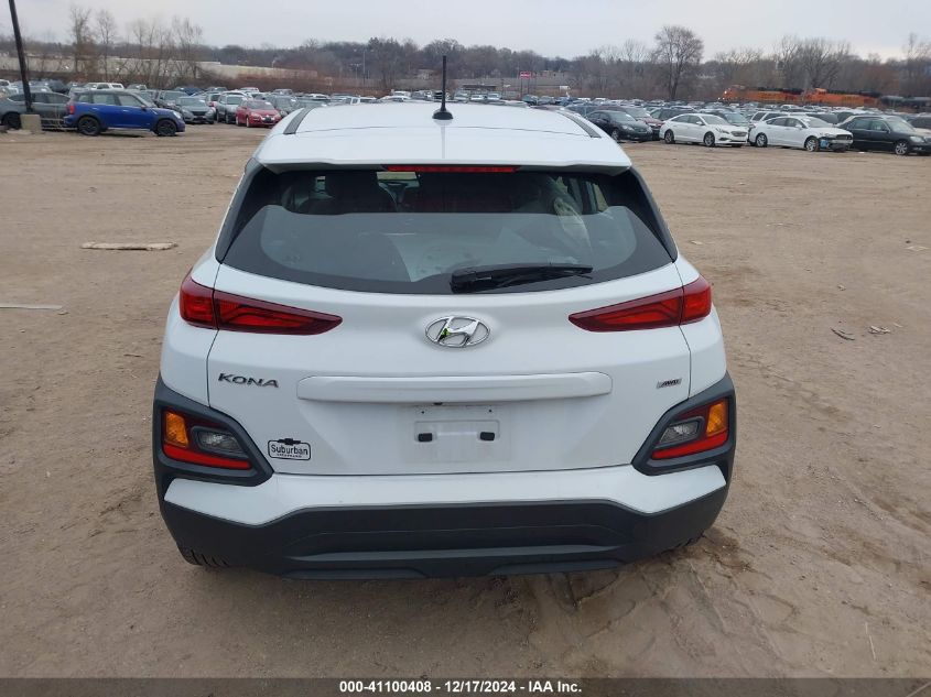 2021 Hyundai Kona Se VIN: KM8K1CAA4MU644870 Lot: 41100408