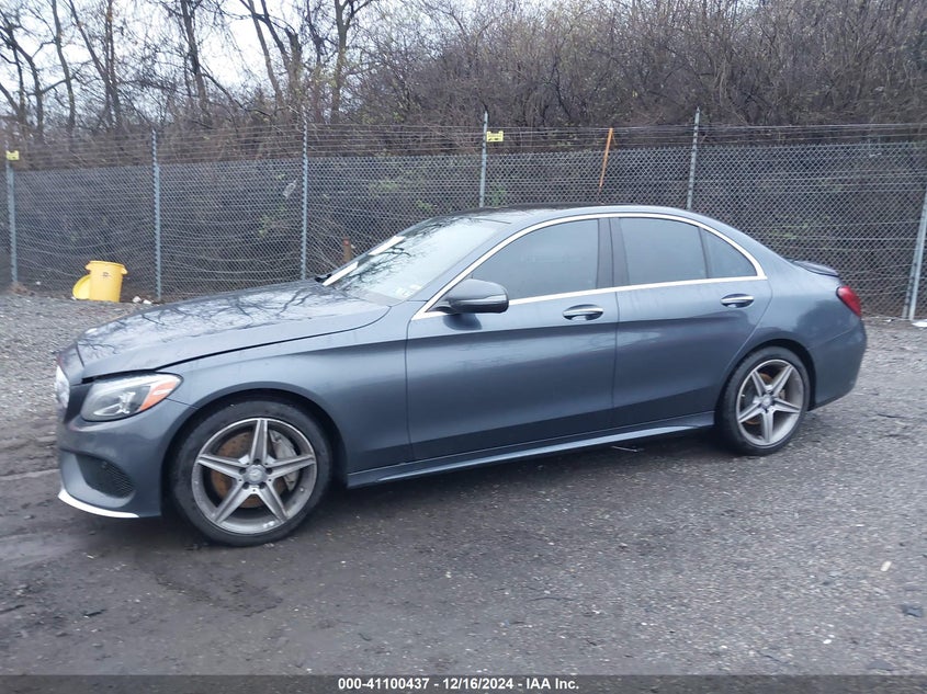 2016 MERCEDES-BENZ C 300 4MATIC/LUXURY 4MATIC/SPORT 4MATIC - 55SWF4KB7GU146579