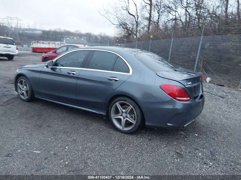 2016 MERCEDES-BENZ C 300 4MATIC/LUXURY 4MATIC/SPORT 4MATIC - 55SWF4KB7GU146579
