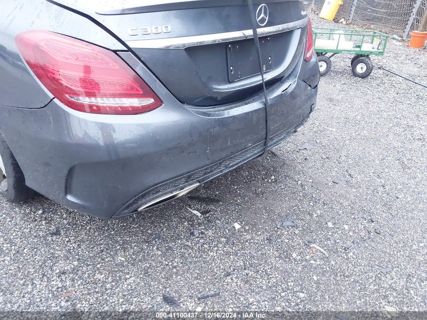 2016 MERCEDES-BENZ C 300 4MATIC/LUXURY 4MATIC/SPORT 4MATIC - 55SWF4KB7GU146579