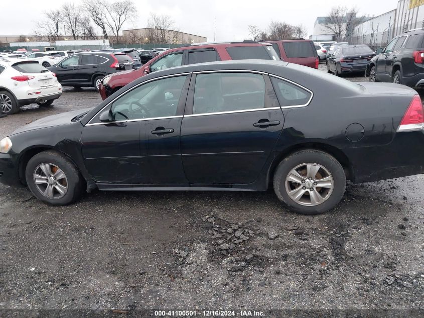 VIN 2G1WF5E37D1262206 2013 Chevrolet Impala, LS no.14