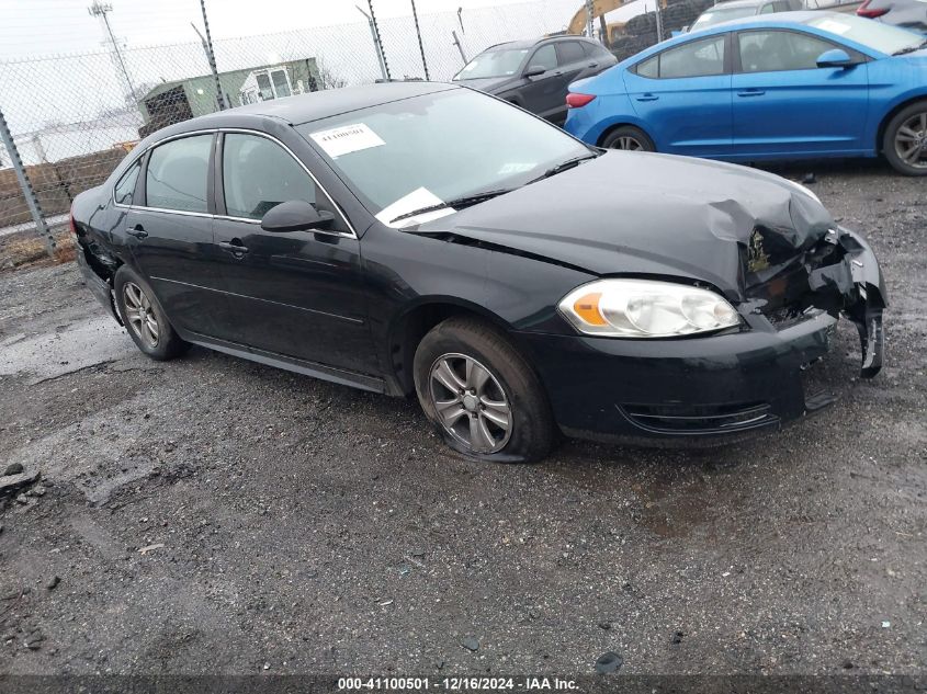 VIN 2G1WF5E37D1262206 2013 Chevrolet Impala, LS no.1