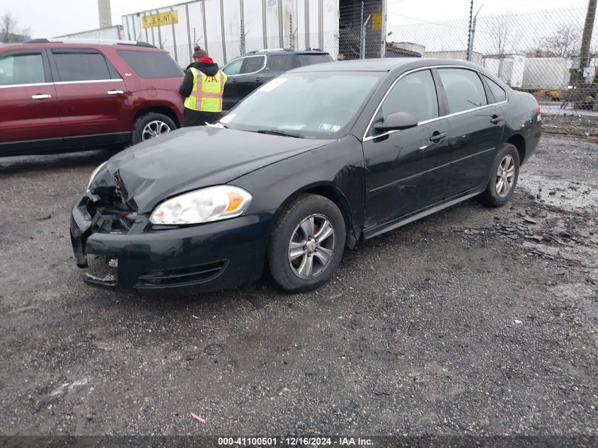 VIN 2G1WF5E37D1262206 2013 Chevrolet Impala, LS no.2