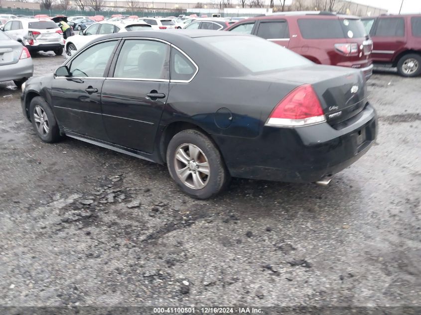 VIN 2G1WF5E37D1262206 2013 Chevrolet Impala, LS no.3