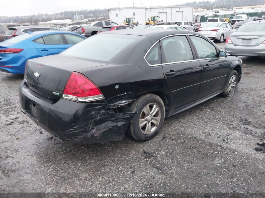 VIN 2G1WF5E37D1262206 2013 Chevrolet Impala, LS no.4