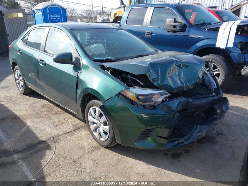 2014 TOYOTA COROLLA LE - 2T1BURHE9EC043329