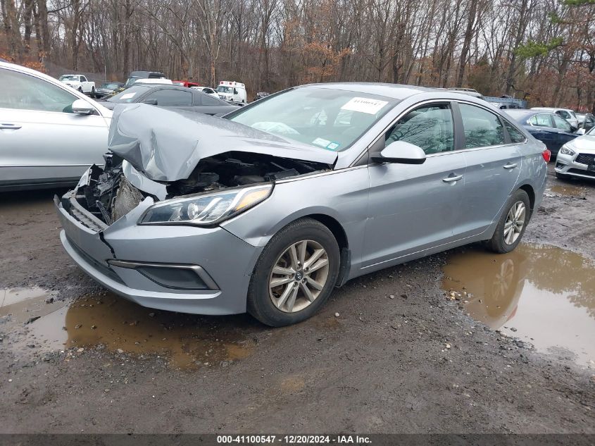 VIN 5NPE24AF8GH304507 2016 Hyundai Sonata, SE no.2