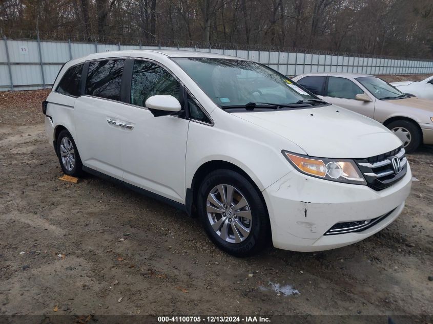 VIN 5FNRL5H43GB156113 2016 Honda Odyssey, EX no.1