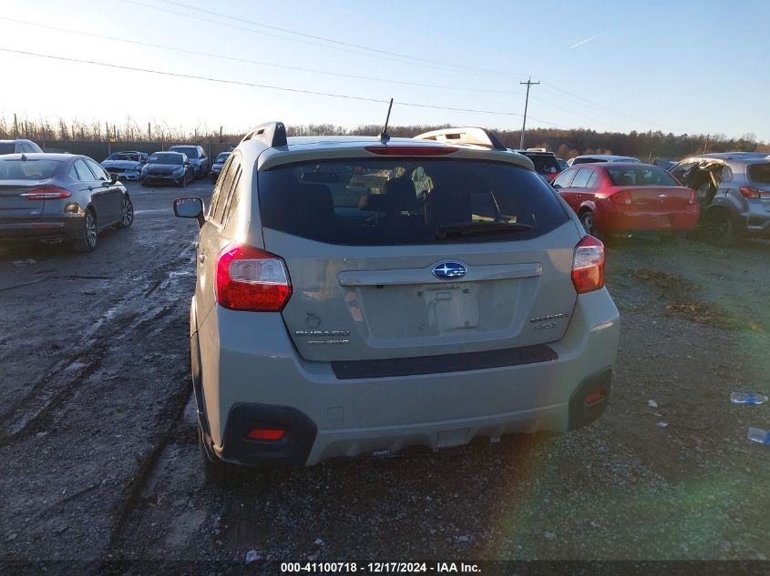 2016 Subaru Crosstrek 2.0I Premium VIN: JF2GPABC6G8281712 Lot: 41100718