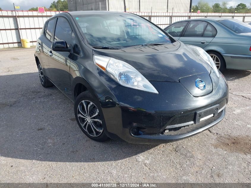 VIN 1N4AZ0CP6DC400920 2013 Nissan Leaf, S no.1