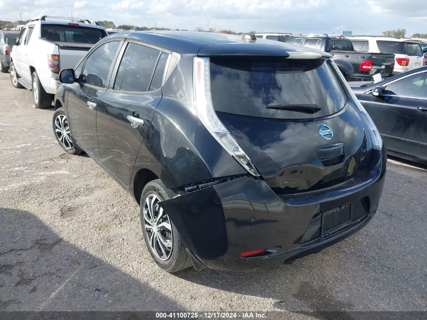 VIN 1N4AZ0CP6DC400920 2013 Nissan Leaf, S no.3