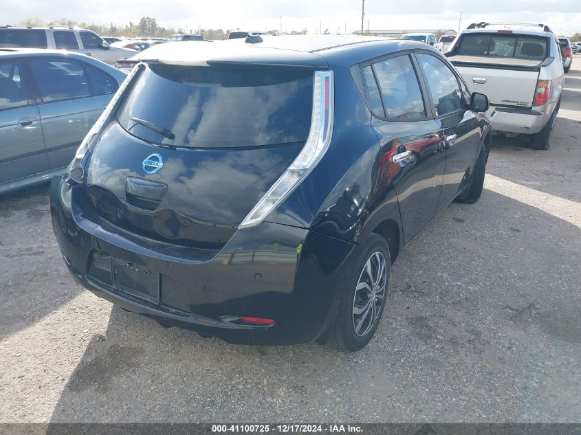 VIN 1N4AZ0CP6DC400920 2013 Nissan Leaf, S no.4