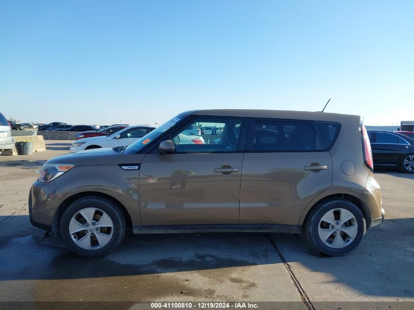 2016 Kia Soul VIN: KNDJN2A21G7256117 Lot: 41100810