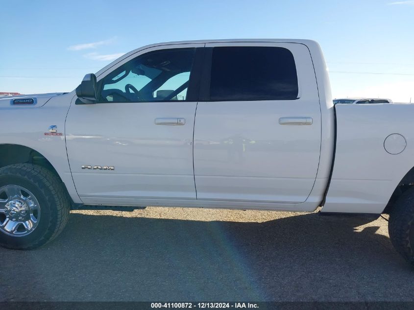 2022 Ram 2500 Big Horn 4X4 6'4 Box VIN: 3C6UR5DL7NG104231 Lot: 41100872