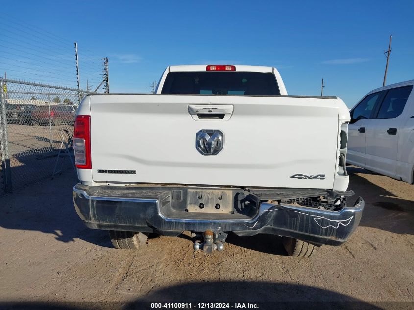 2022 Ram 2500 Big Horn 4X4 6'4 Box VIN: 3C6UR5DL3NG248374 Lot: 41100911