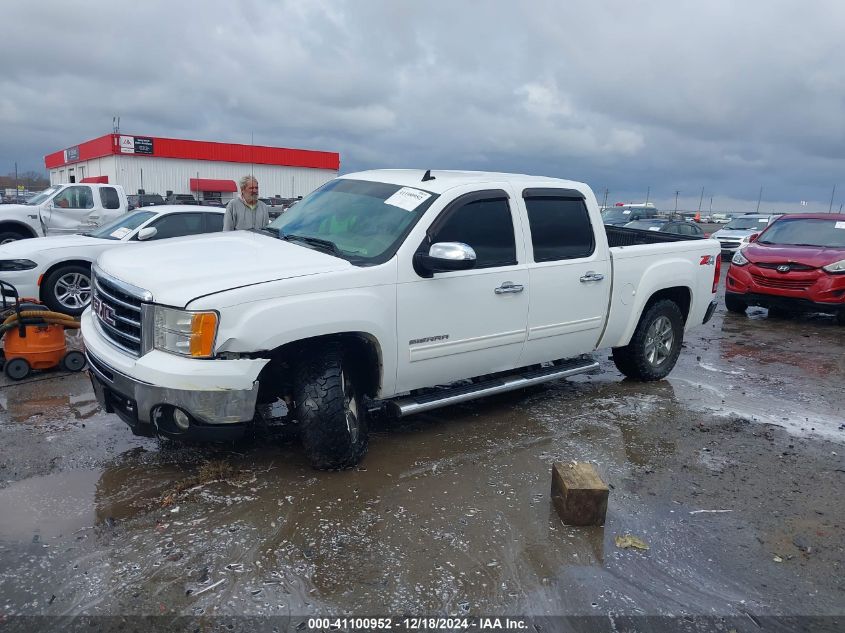 VIN 3GTP2VE72DG296989 2013 GMC Sierra, 1500 Sle no.2