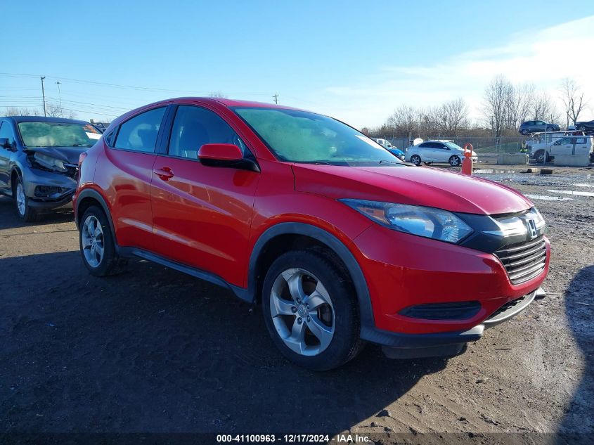 VIN 3CZRU6H36GM725116 2016 Honda HR-V, LX no.1