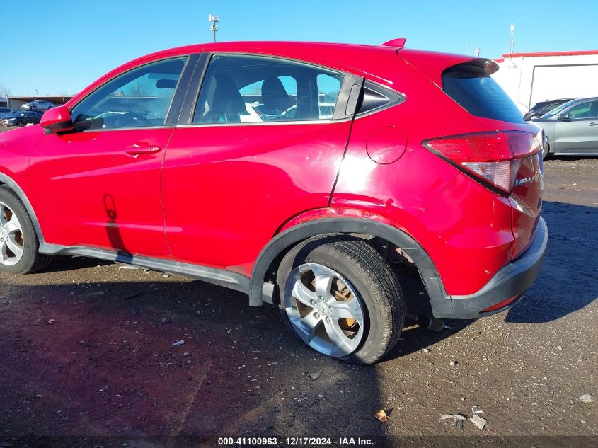 VIN 3CZRU6H36GM725116 2016 Honda HR-V, LX no.6