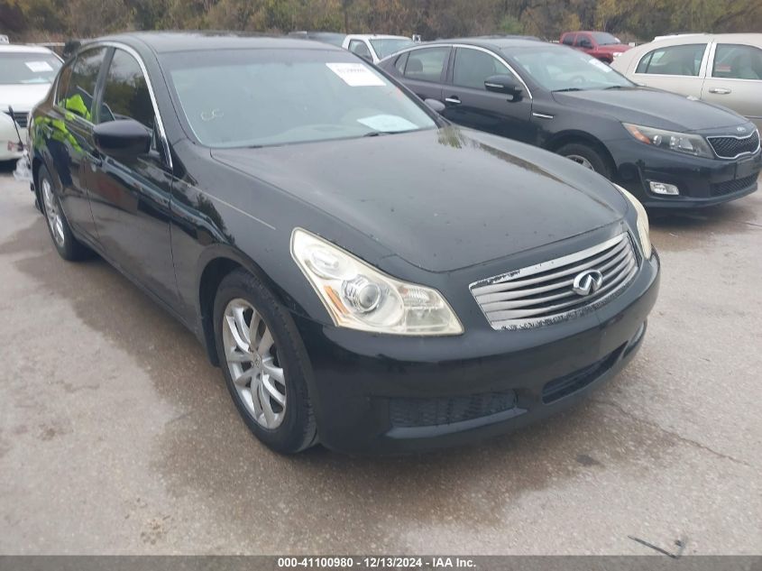 2009 Infiniti G37