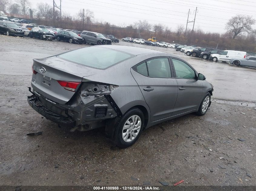 VIN 5NPD74LF3JH332054 2018 Hyundai Elantra, SE no.4