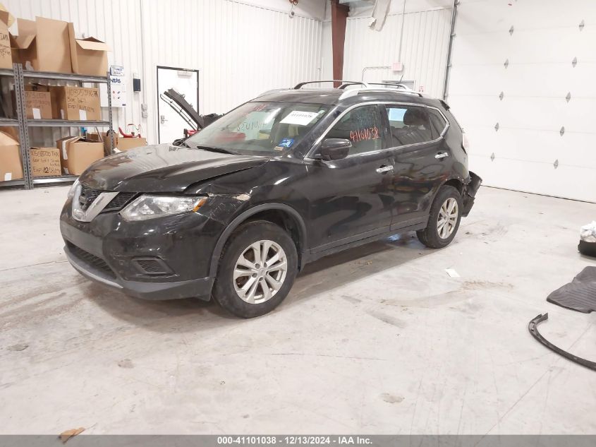 VIN 5N1AT2MV8GC923750 2016 NISSAN ROGUE no.2