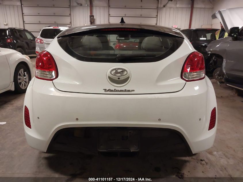 2013 Hyundai Veloster Base W/Gray VIN: KMHTC6AD1DU109361 Lot: 41101157