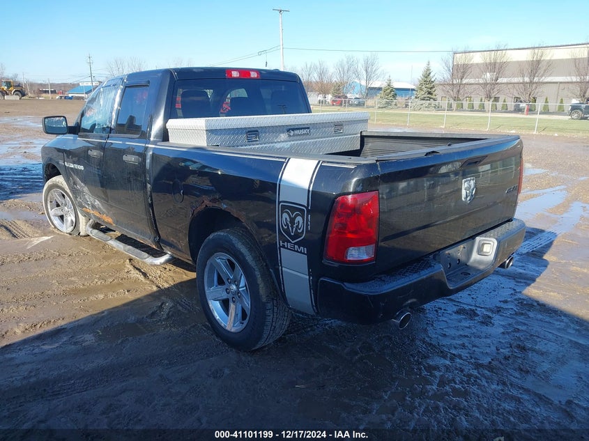 Vin: 1c6rd7ft9cs140053, lot: 41591324, ram 1500 st 20123