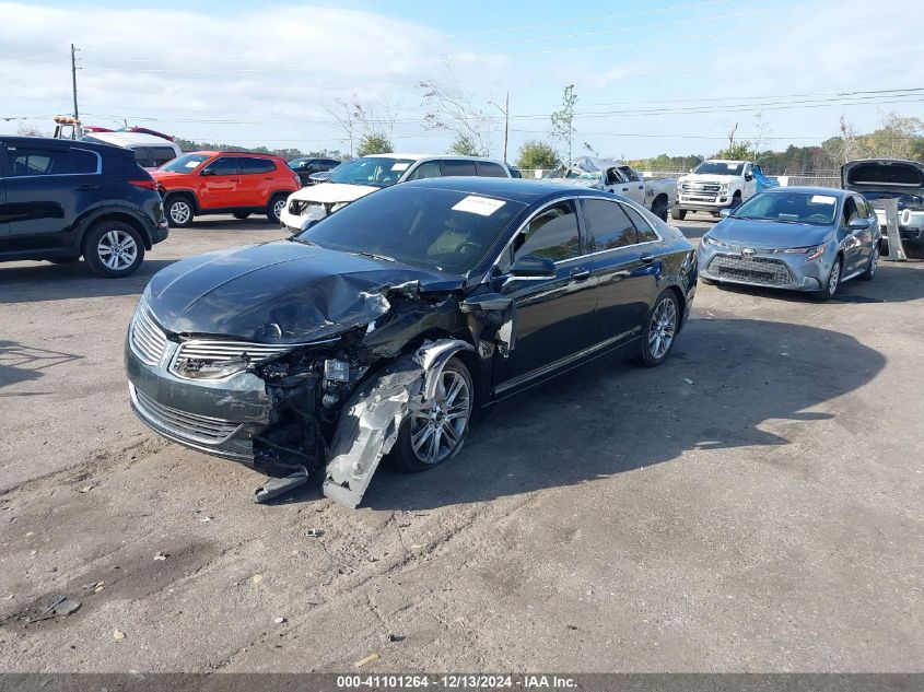 VIN 3LN6L2LU6ER824373 2014 LINCOLN MKZ HYBRID no.2