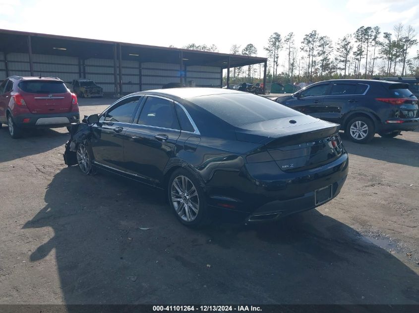 VIN 3LN6L2LU6ER824373 2014 LINCOLN MKZ HYBRID no.3