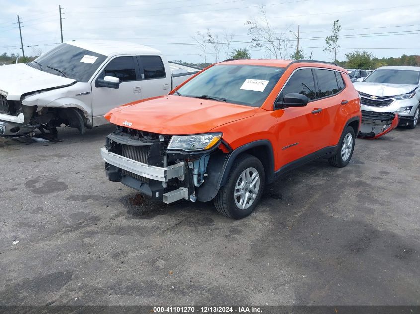 VIN 3C4NJCABXKT788974 2019 Jeep Compass, Sport Fwd no.2