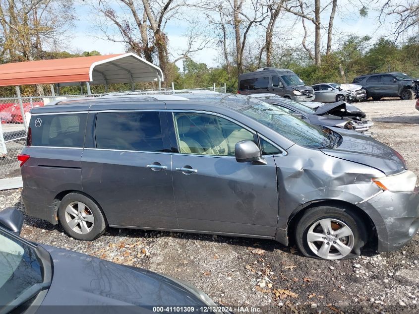 2014 Nissan Quest Sv VIN: JN8AE2KP1E9102507 Lot: 41101309