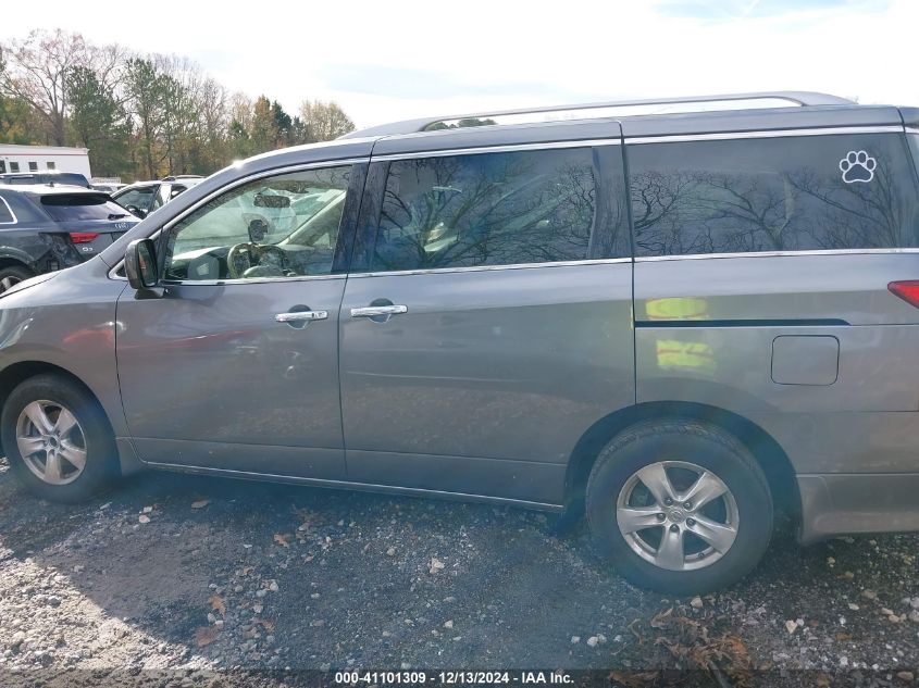 2014 Nissan Quest Sv VIN: JN8AE2KP1E9102507 Lot: 41101309