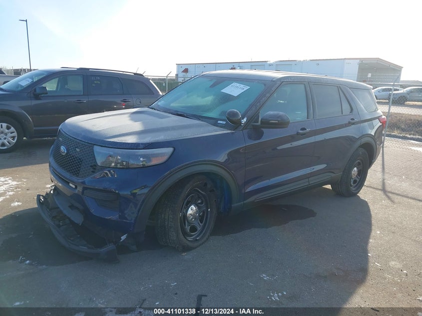 Vin: 1fm5k8aw0nna00202, lot: 41591463, ford police interceptor 20222