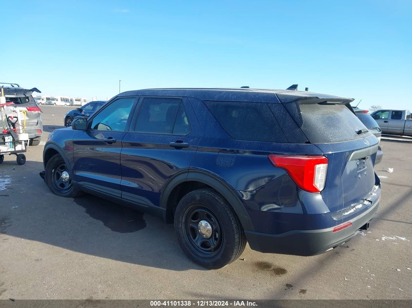 Vin: 1fm5k8aw0nna00202, lot: 41591463, ford police interceptor 20223